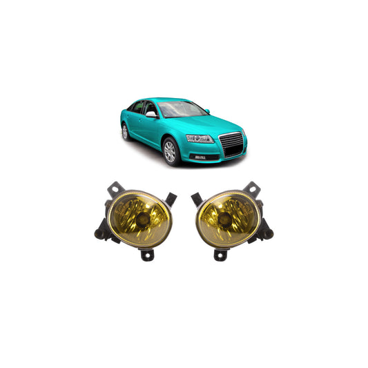 Nebelscheinwerfer H11 gelb passend für Audi A5 8T A4 B8 A6 4G Q3 VW Passat CC – Bild 1