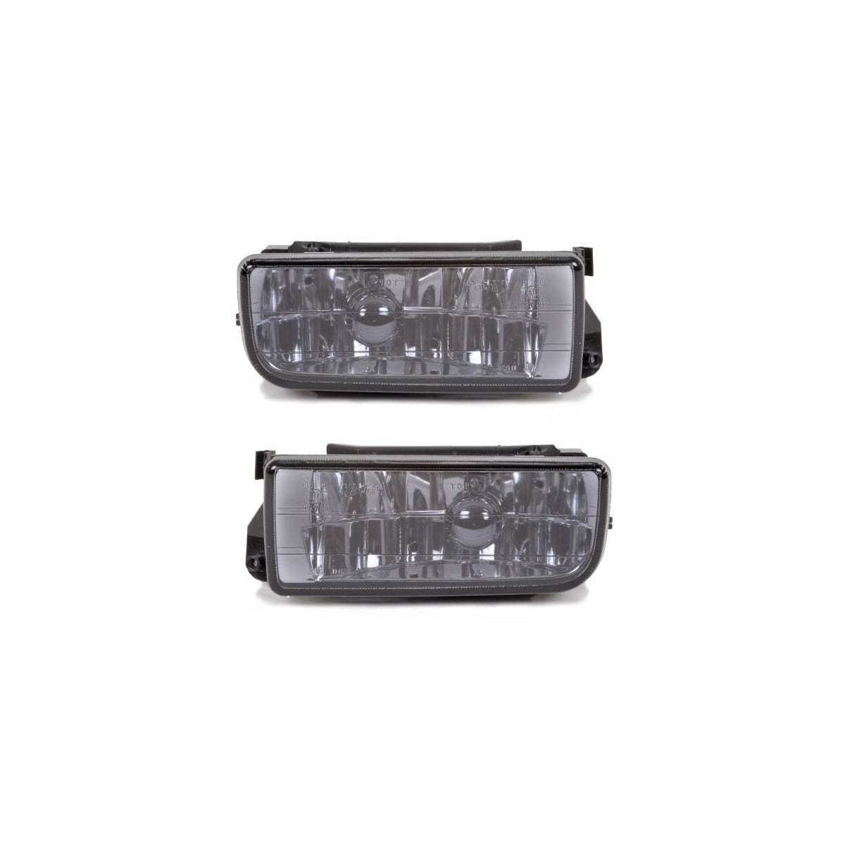 Set Nebelscheinwerfer Schwarz Smoke Rauchglas passt für alle Typen passend für BMW E36 91-99 – Bild 2