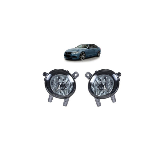 Set Nebelscheinwerfer Smoke Klarglas passend für BMW 1er F20/F21 auch M 2er F22/F23/F45/F46 3er F30/F31/F34/F35 4er F32/F33/F36 – Bild 1
