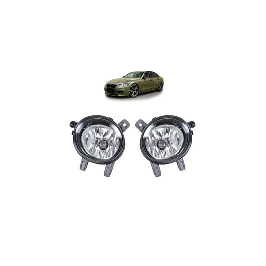 Set Nebelscheinwerfer klar Klarglas passend für BMW 4er F32/F33/F36 alle Modelle 3er F30/F31/F34/F35 2er F22/F23/F45/F46 – Bild 1
