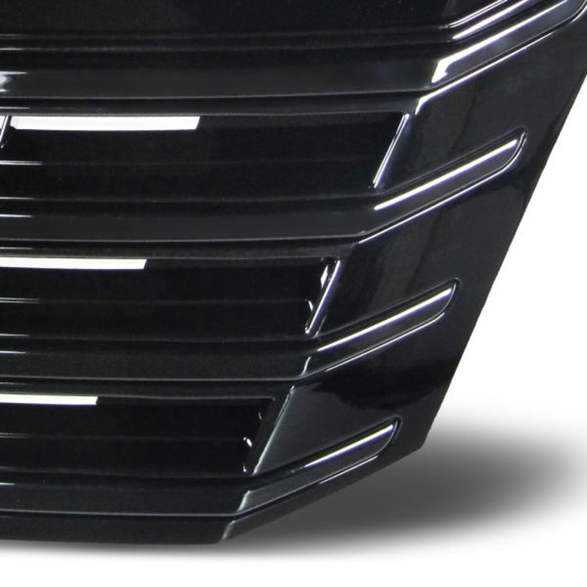 Calandre sans emblème, noir brillant pour VW Passat B7 (type 36) à partir de 11/2010