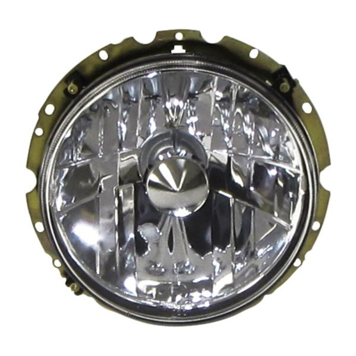 Phares verre transparent, chrome compatibles pour VW Golf 1
