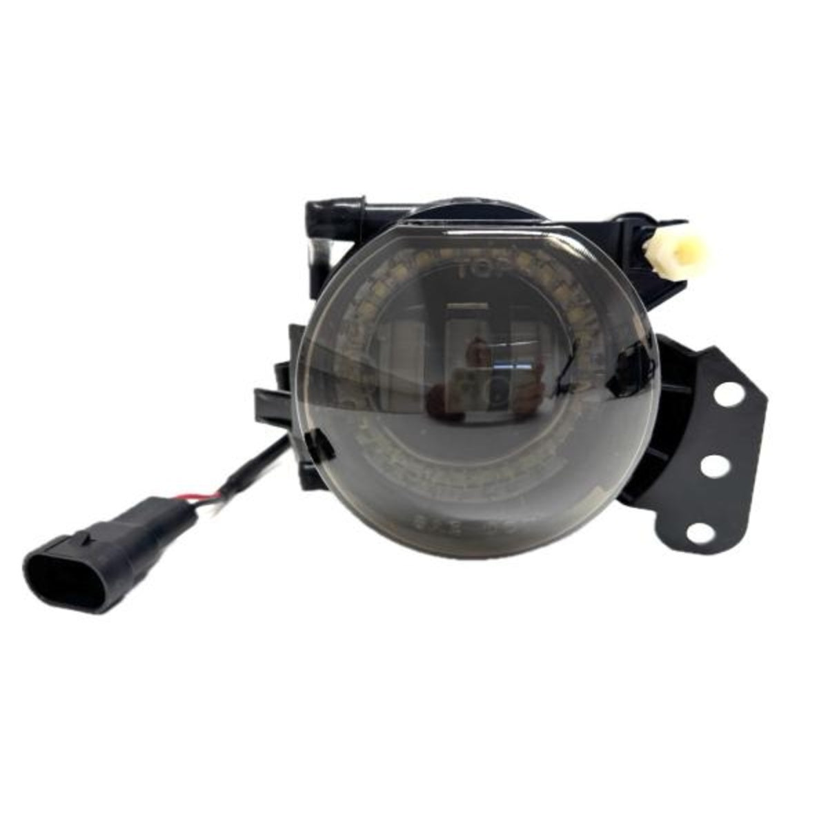 Kit de phares antibrouillard LED adapté pour BMW Série 5 E60 / E61 03-07, Série 3 E90 / 91 04-12, Série 3 E46 Coupé/Cabriolet 03-07 noir/fumé