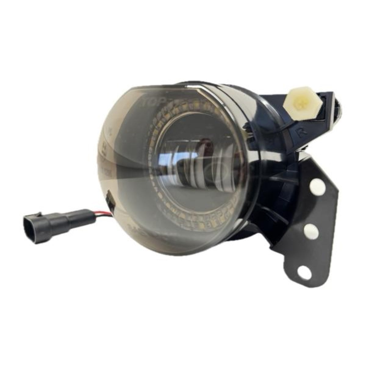 Kit de phares antibrouillard LED adapté pour BMW Série 5 E60 / E61 03-07, Série 3 E90 / 91 04-12, Série 3 E46 Coupé/Cabriolet 03-07 noir/fumé