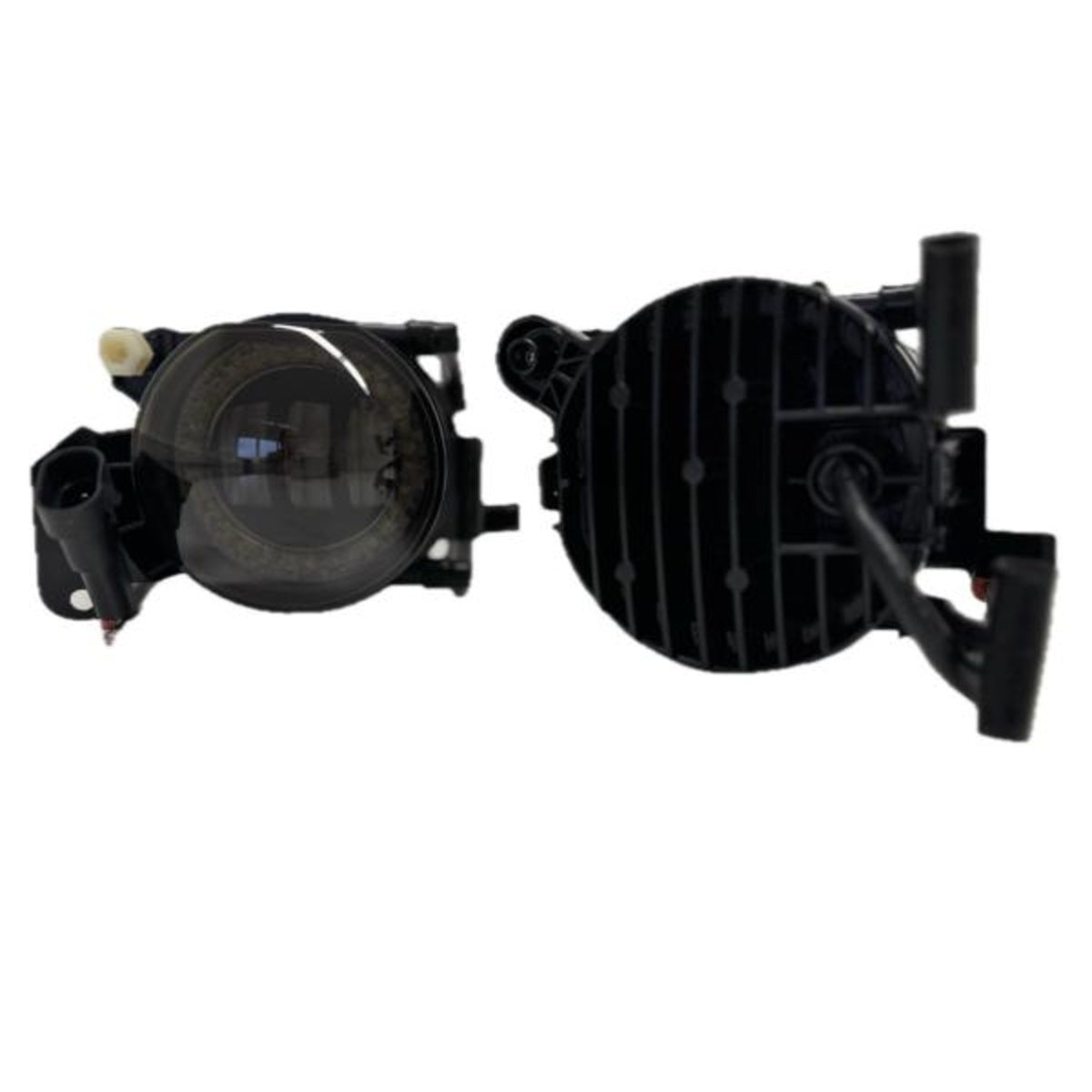 Kit de phares antibrouillard LED adapté pour BMW Série 5 E60 / E61 03-07, Série 3 E90 / 91 04-12, Série 3 E46 Coupé/Cabriolet 03-07 noir/fumé