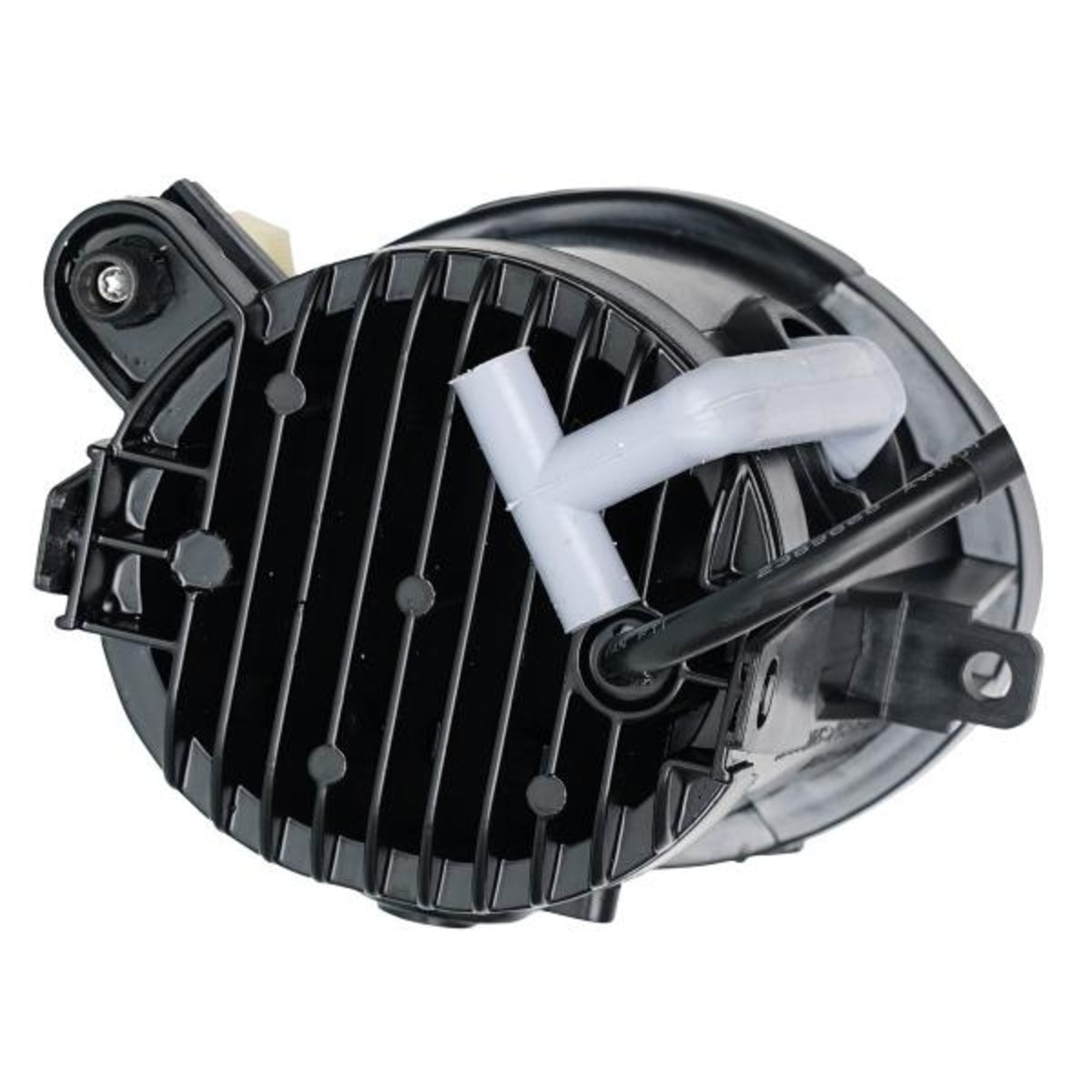 Kit de feux antibrouillard LED adapté pour BMW Série 5 E39 95-04, Série 3 E46 Coupé/Cabriolet/Berline/Break 98-07 noir/transparent (Pack M)
