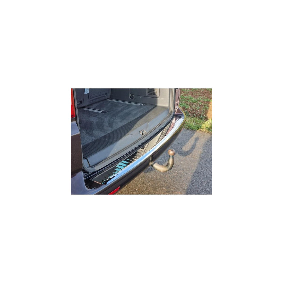 Protection de seuil de chargement adaptée pour Mercedes Vito W447 chrome