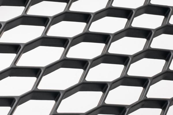 Frontgrill Sport schwarz mit Kennzeichenhalter passend für den Audi A4 B7