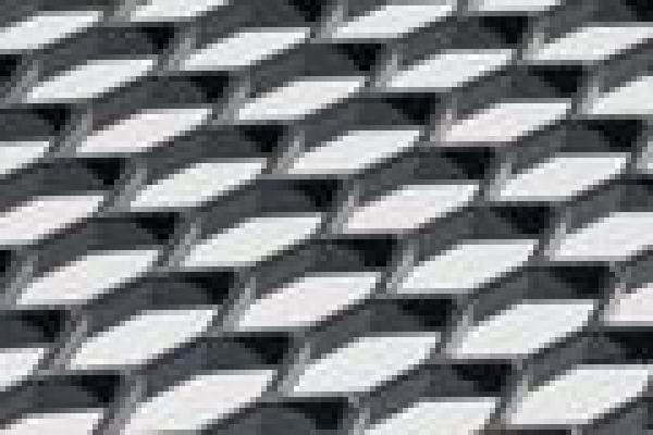 Sportgrill Frontgrill Kühlergrill Wabengrill Passend für Audi A6 4F Facelift Grill Schwarz Glanz mit Emblemhalter