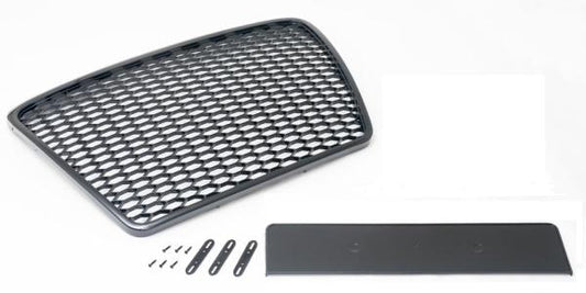 Frontgrill Sport mit Kennzeichenhalter passend für Audi A6 4F 05-08 Vor-Facelift