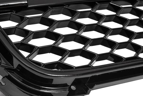 Frontgrill Sport schwarz mit Kennzeichenhalter passend für Audi A5 8T B8 2007-2011