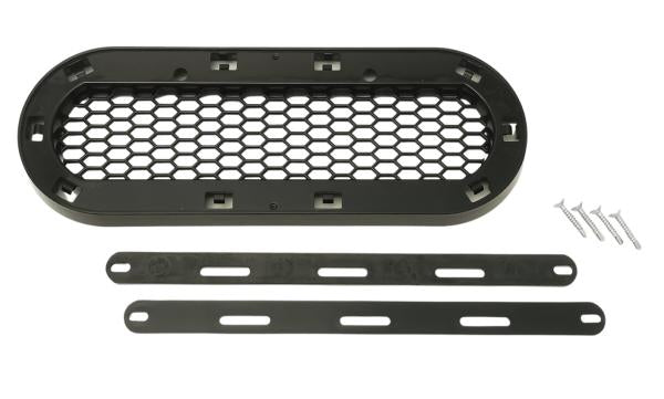 Set Kühlergrill, PDC- und Emblemhalter, 2 Kennzeichenhalter passend für Audi A3 8P 08-13