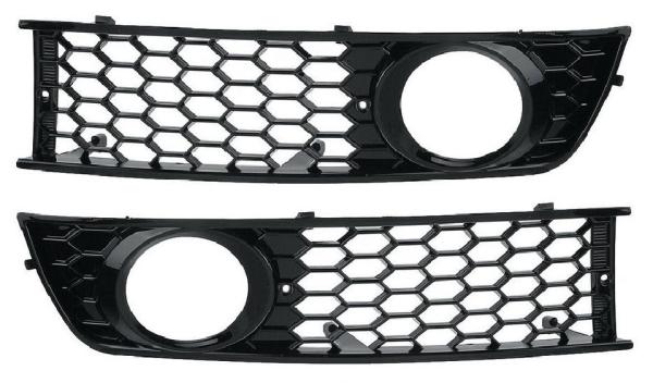 Sportgrill Passend für Audi A4 B6/8E Lüftungsgitter und Waben Front Kühlergrill Grill 01-05