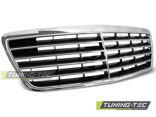 Sportgrill Chrom passend für Mercedes W210 E-Klasse 06.99-03.02