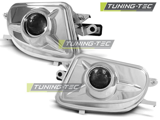 Nebelscheinwerfer Chrom passend für MERCEDES W210 06.99-03.02 / CLK / SLK