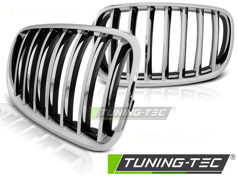 Sportgrill Chrom passend für BMW X5 E70 X6 E71 08-