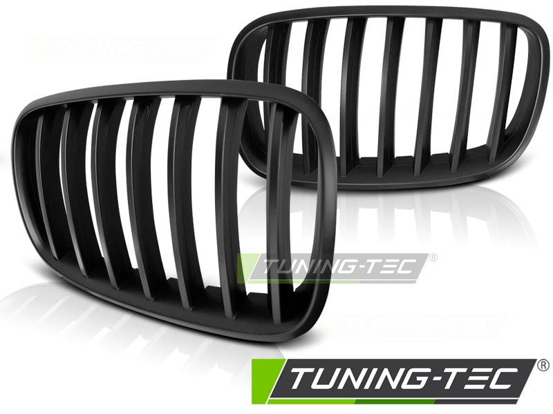 Sportgrill Schwarz matt passend für BMW X5 E70 X6 E71 08-