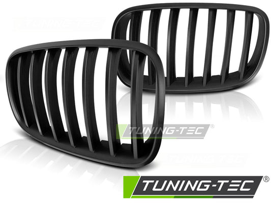 Sportgrill Schwarz matt passend für BMW X5 E70 X6 E71 08-