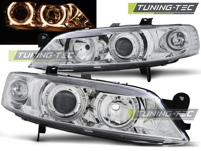 Scheinwerfer OPEL VECTRA B 99-02 Angel Eyes Chrom passend für