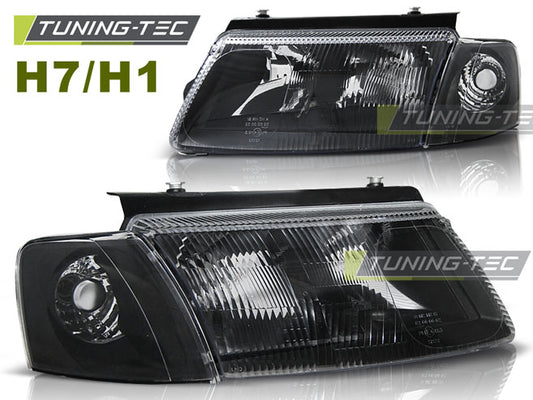 Scheinwerfer Schwarz passend für VW PASSAT B5 3B 11.96-08.00