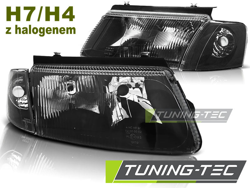 Scheinwerfer Schwarz passend für VW PASSAT B5 3B 11.96-08.00