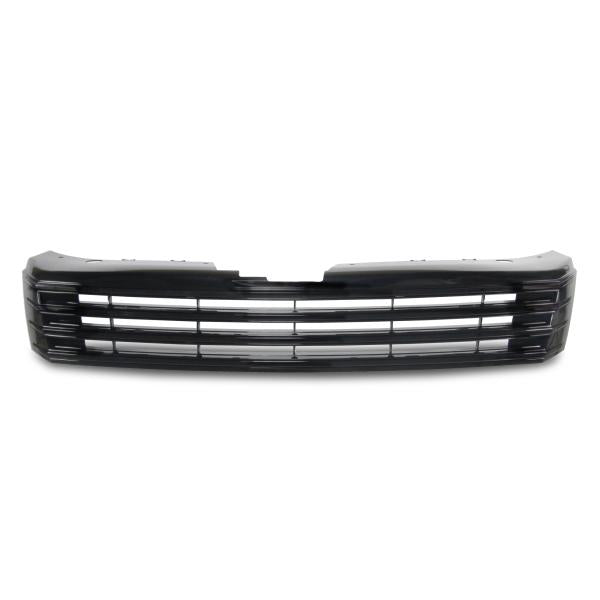 Kühlergrill ohne Emblem, hochglanz schwarz passend für VW Passat B7 (Typ 36) ab Baujahr 11/2010-