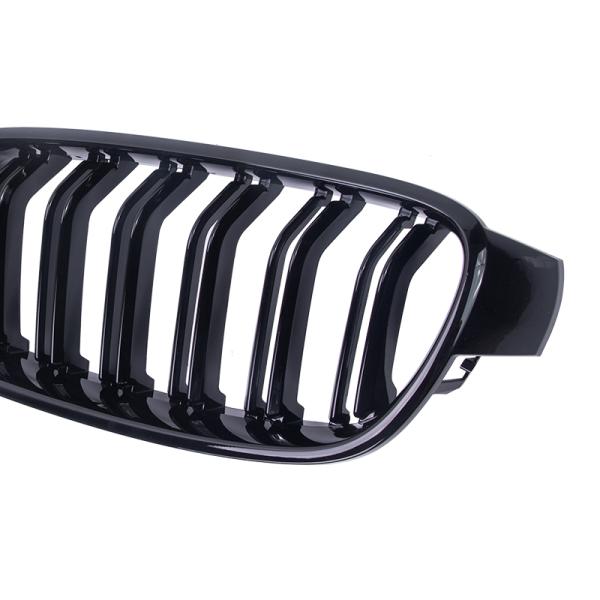 Sport Kühlergrill Doppelsteg Performance Glanz passend für BMW 3er F30 F31 11-19