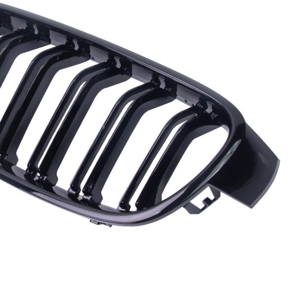 Sport Kühlergrill Doppelsteg Performance Glanz passend für BMW 3er F30 F31 11-19