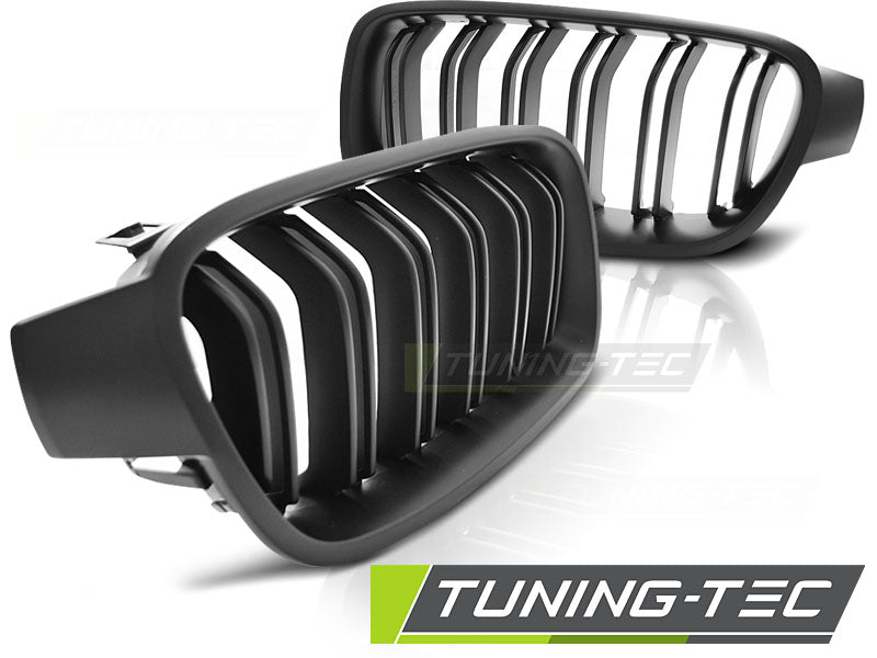 Sportgrill Schwarz matt Sportoptik passend für BMW F30 / F31 10.11-18