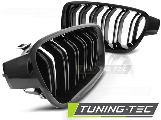 Sportgrill Schwarz glänzend Sportoptik passend für BMW F30 / F31 11-18
