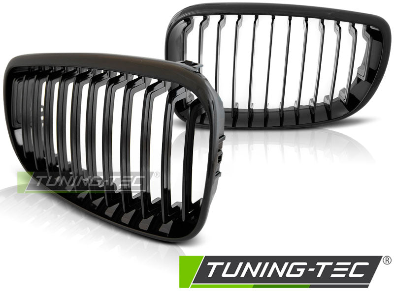 Sportgrill Schwarz glänzend passend für BMW E87/E81/E82/E88 09.07-13