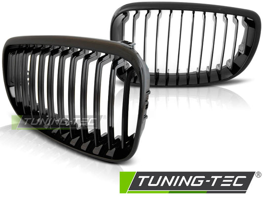 Sportgrill Schwarz glänzend passend für BMW E87/E81/E82/E88 09.07-13