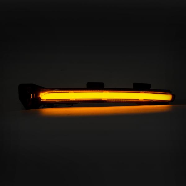 LED Blinker Aussenspiegel passend für VW Golf VII Limo + Variant | ab 2012 | SCHWARZ