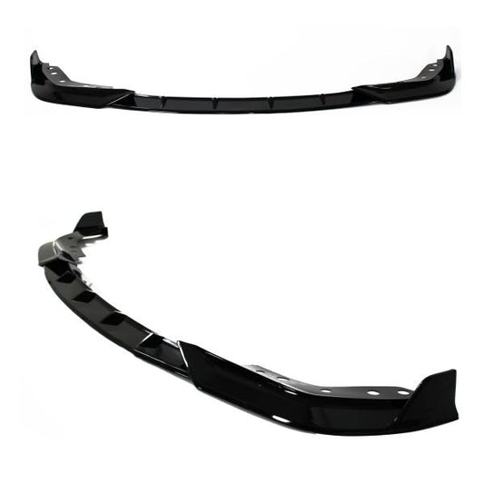 Frontspoiler Ansatz Lippe Stossstange Sport Performance +ABE+schwarz glänzend 3-teilig,  passend für BMW 3er, G20, G21 2019-