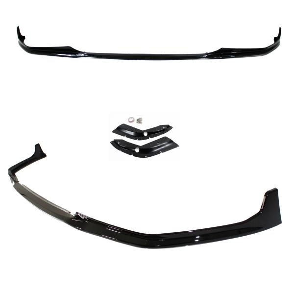 Frontspoiler Ansatz Lippe Stossstange Sport Performance+ABE+ schwarz passend für BMW 3er, G20, 2019- G21 Touring
