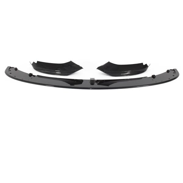 Frontspoiler Ansatz Lippe Stossstange Sport Performance +ABE+ Carbon Optik 3-teilig, passend für BMW 4er F32/ F33/ F36, 2013-2021