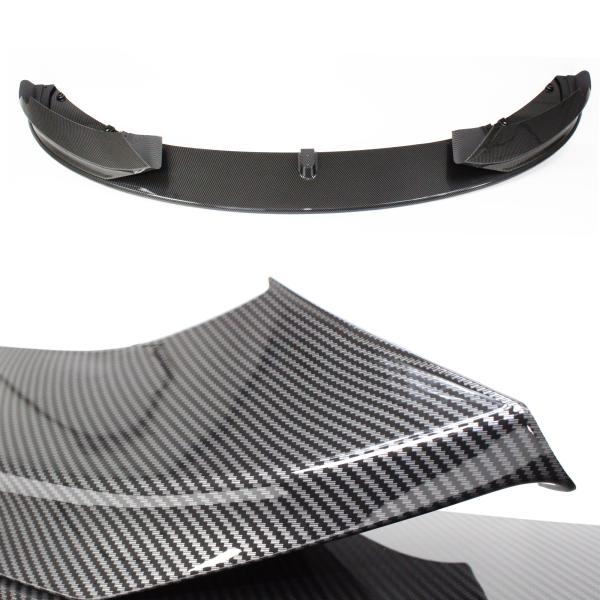 Frontspoiler Ansatz Lippe Stossstange Sport Performance +ABE+ Carbon Optik 3-teilig, passend für BMW 4er F32/ F33/ F36, 2013-2021