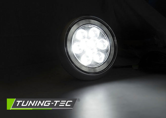 Nebelscheinwerfer Angel Eyes LED LED-Tagfahrlicht UNIVERSAL passend für BMW MINI COOPER