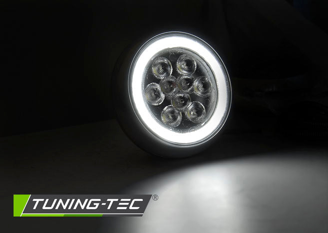 Nebelscheinwerfer Angel Eyes LED LED-Tagfahrlicht UNIVERSAL passend für BMW MINI COOPER