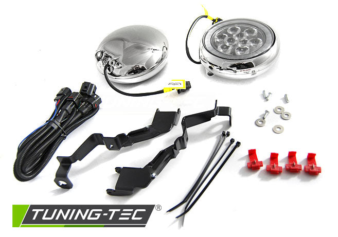 Nebelscheinwerfer Angel Eyes LED LED-Tagfahrlicht UNIVERSAL passend für BMW MINI COOPER