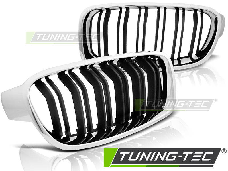 Sportgrill Chrom/Schwarz Sportoptik passend für BMW F30 / F31 10.11-