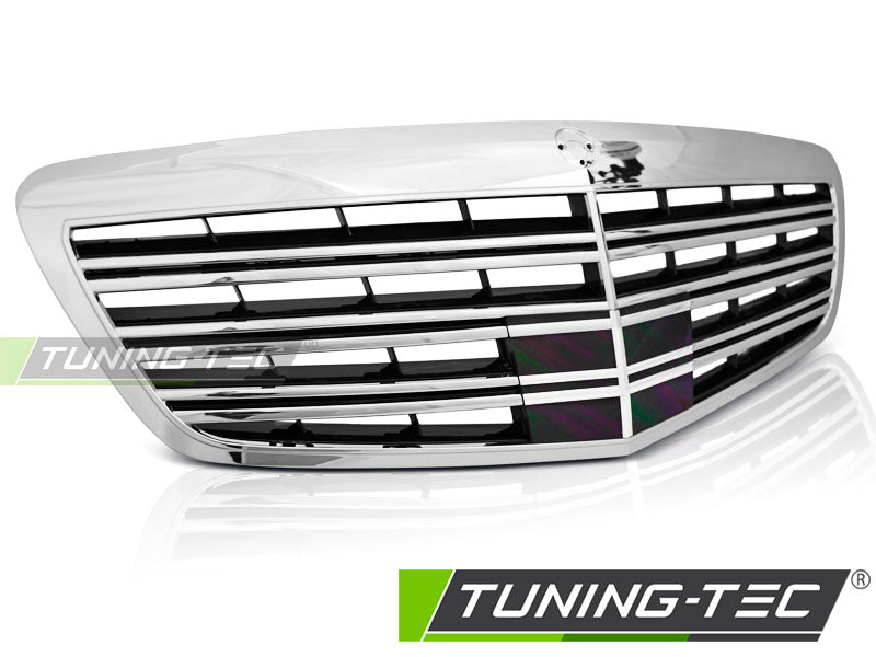 Sportgrill Chrom/Schwarz passend für Mercedes W221 09-13