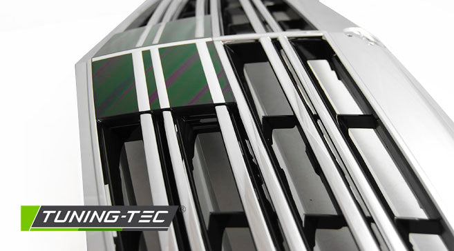 Sportgrill Chrom/Schwarz passend für Mercedes W221 09-13