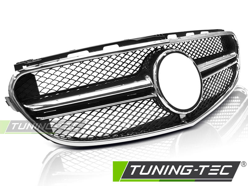 Sportgrill Schwarz/Chrom passend für Mercedes W212 13-16