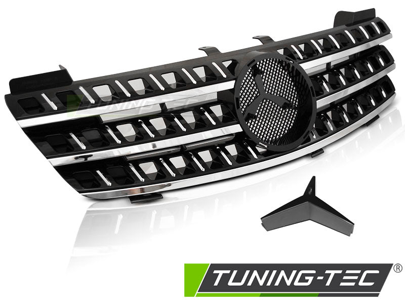 Sportgrill Schwarz/Chrom passend für Mercedes W164 05-08