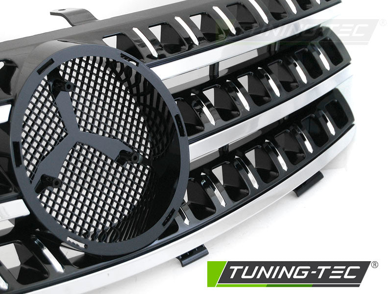 Sportgrill Schwarz/Chrom passend für Mercedes W164 05-08