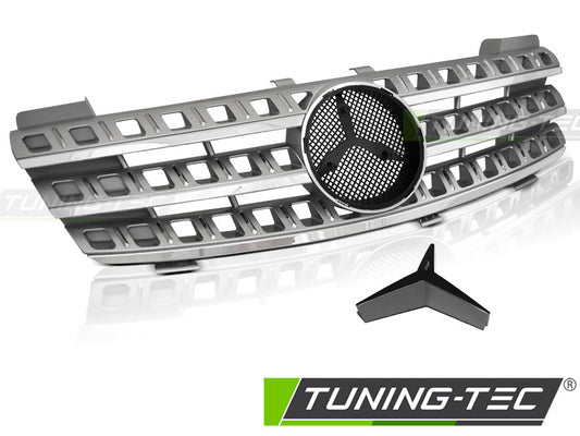 Sportgrill Silber/Chrom passend für Mercedes W164 05-08