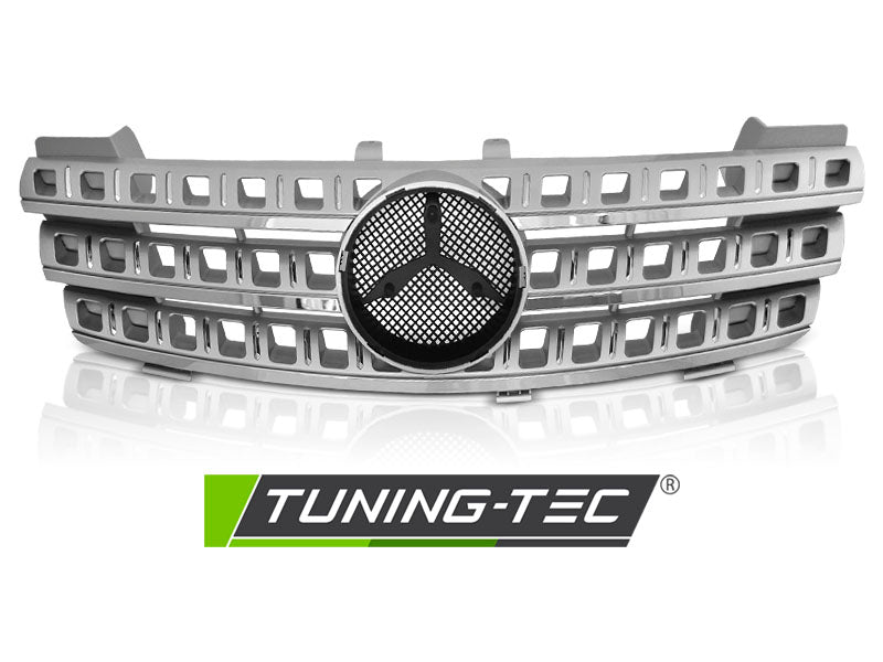 Sportgrill Silber/Chrom passend für Mercedes W164 05-08