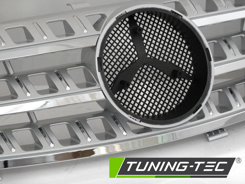Sportgrill Silber/Chrom passend für Mercedes W164 05-08