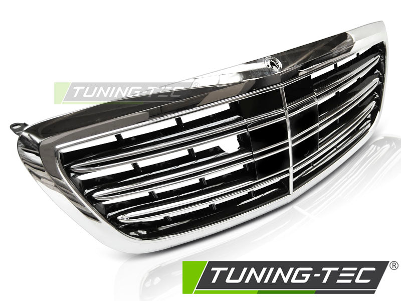 Sportgrill passend für Mercedes S-CLASS W222 13-20 with NIGHT VIEW